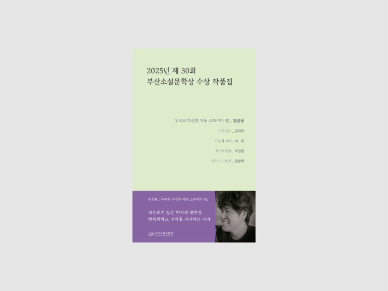 부산소설가협회 제30회 부산소설문학상 수상 작품집